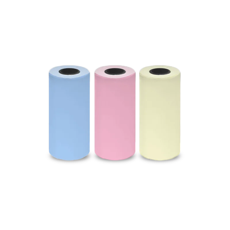 PocketPrint™ – Rotoli di Carta Termica di Ricambio (Colorati e Bianchi)