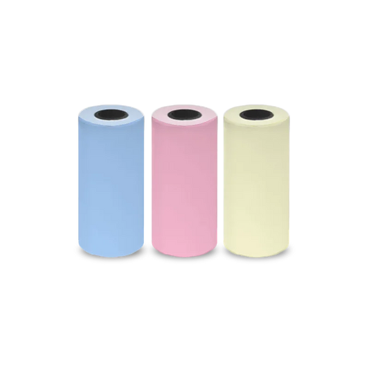 PocketPrint™ – Rotoli di Carta Termica di Ricambio (Colorati e Bianchi)